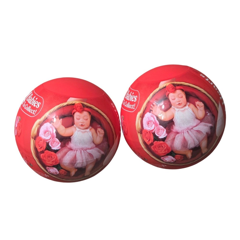 Zuru My Mini Baby Sweet Hearts Surprise Capsules Set of 2 Heart & Rose Theme NEW - Picture 4 of 8